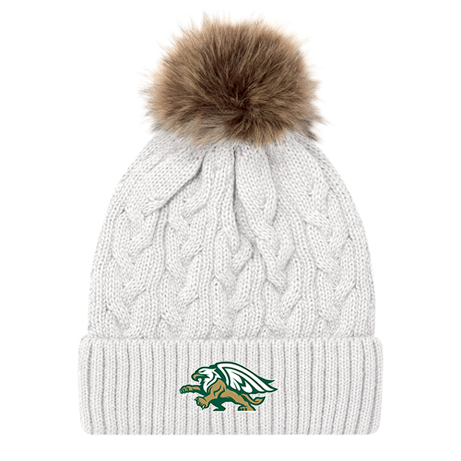GLENDALE EMBROIDERED FAUX FUR TOQUE – 519 Clothing Co.