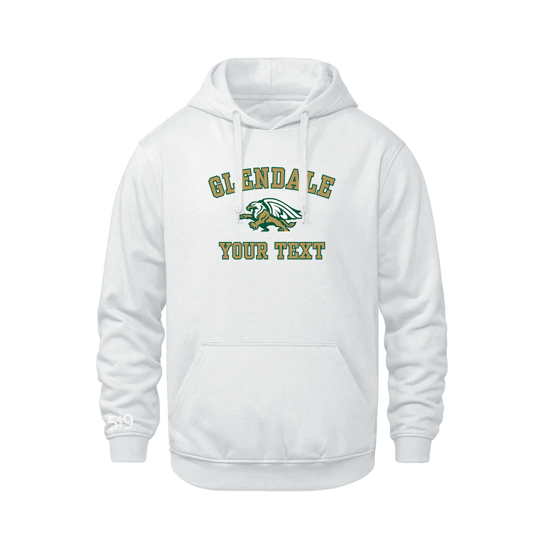 GLENDALE CUSTOMIZABLE HOODIE (UNISEX)
