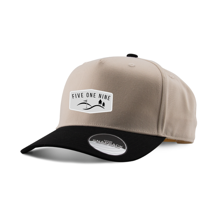 GONE GOLFING TWO-TONED PANEL CAP