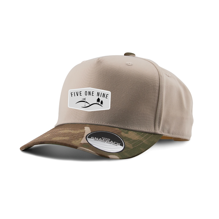 GONE GOLFING TWO-TONED PANEL CAP