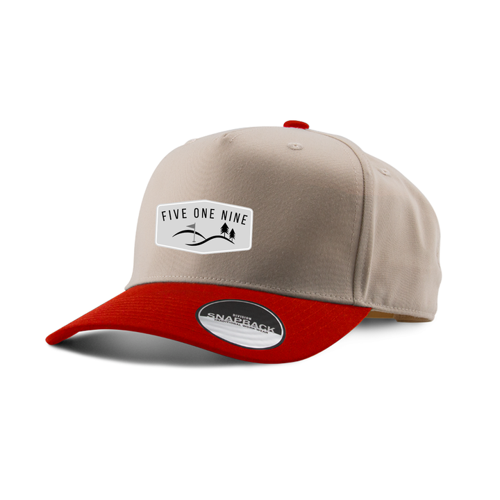 GONE GOLFING TWO-TONED PANEL CAP