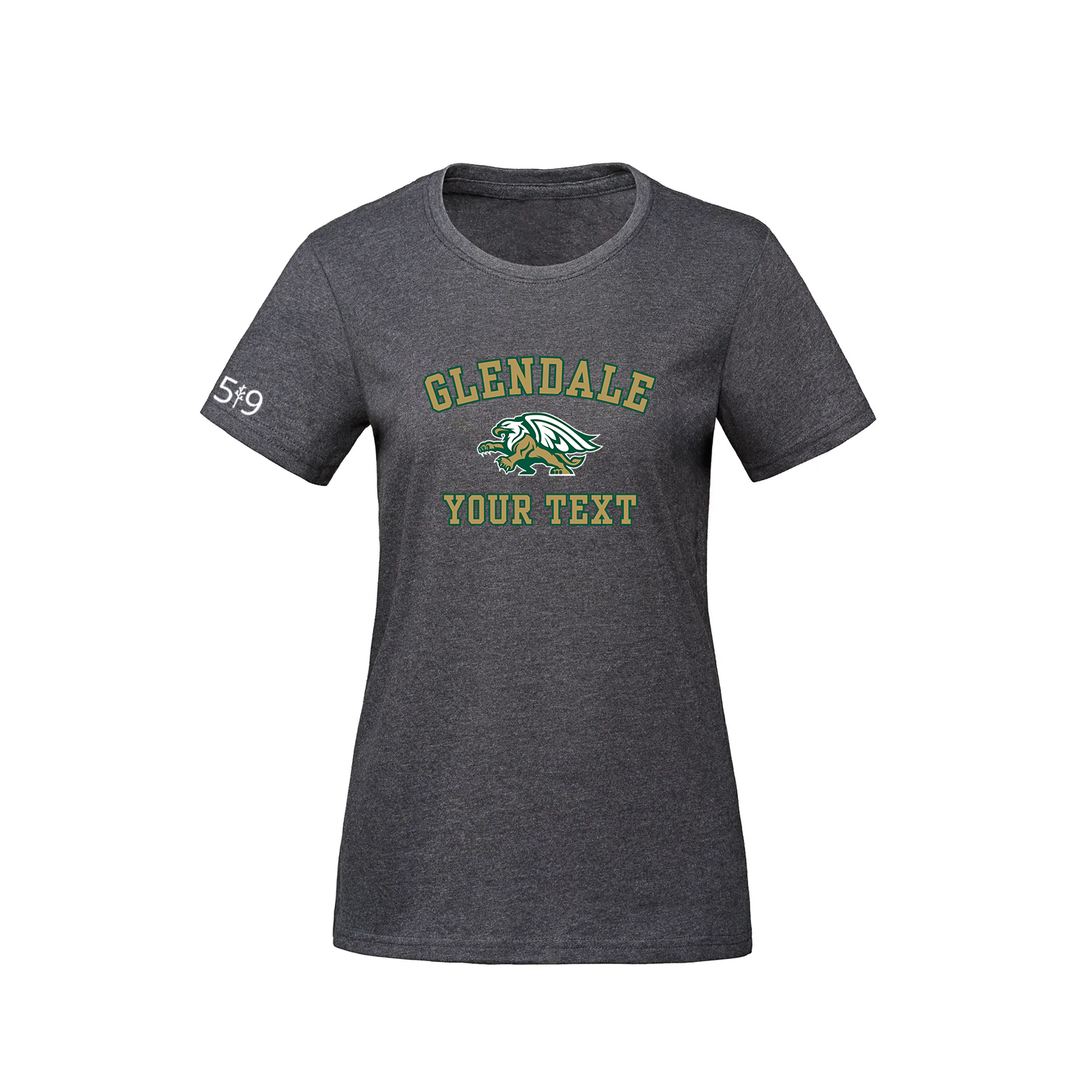 GLENDALE  CUSTOMIZABLE TEE (WOMENS)