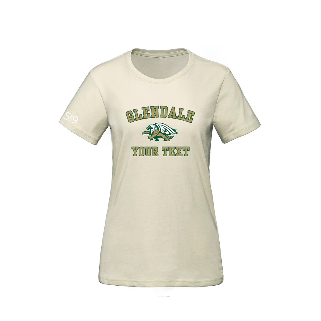 GLENDALE  CUSTOMIZABLE TEE (WOMENS)