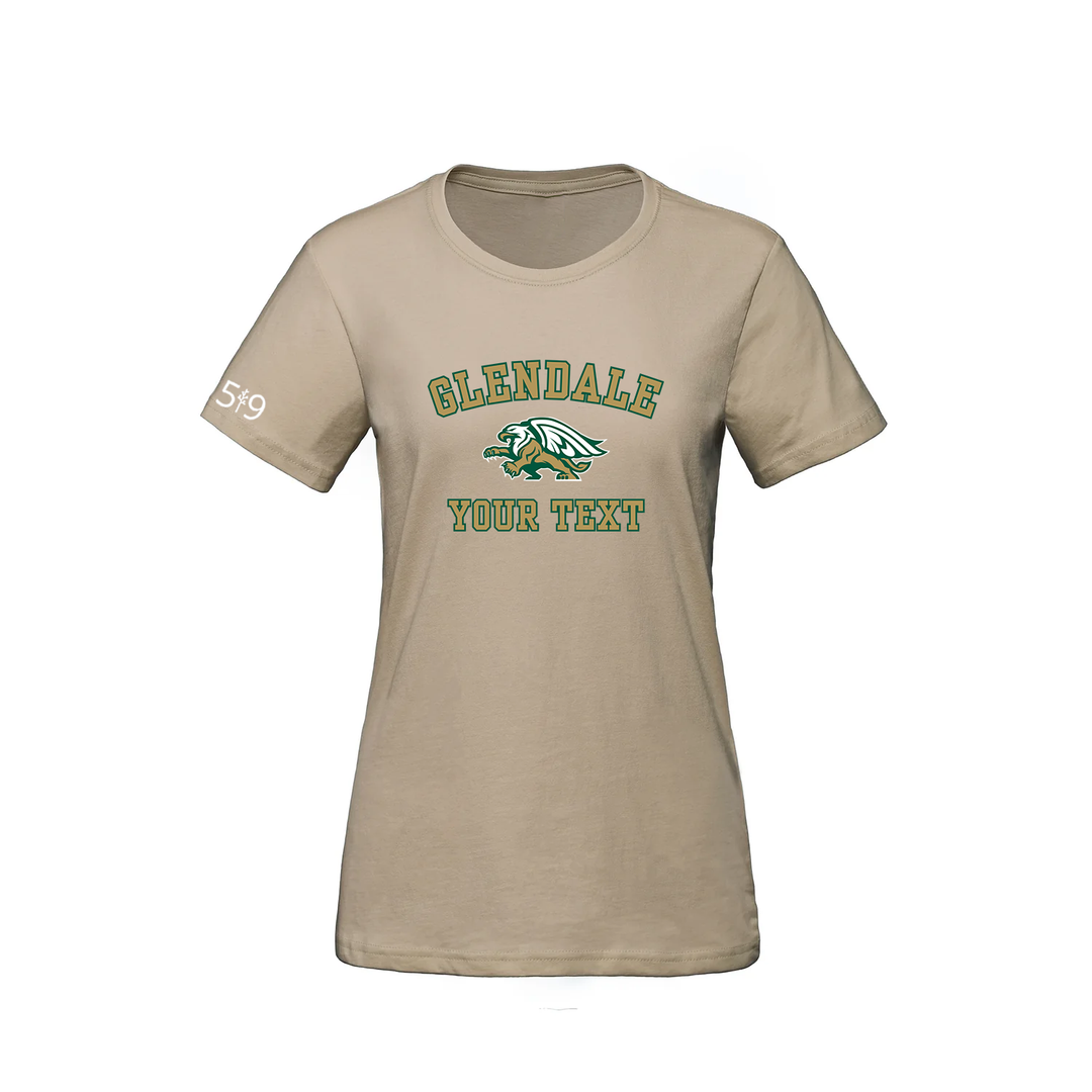 GLENDALE  CUSTOMIZABLE TEE (WOMENS)