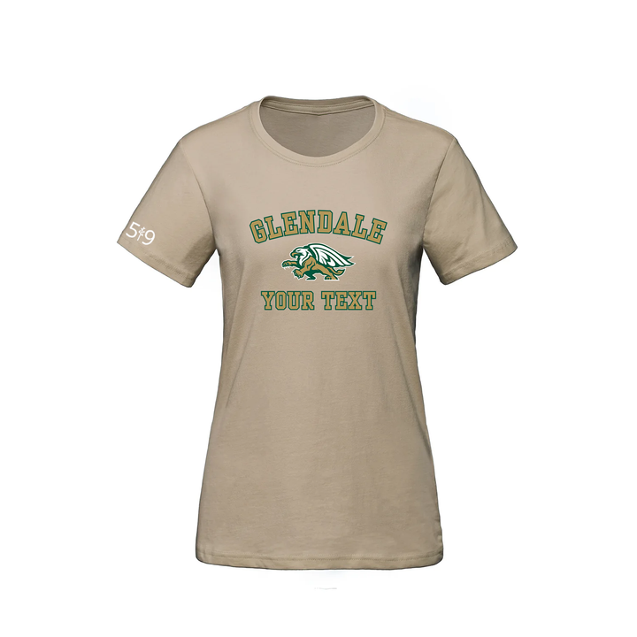 GLENDALE  CUSTOMIZABLE TEE (WOMENS)