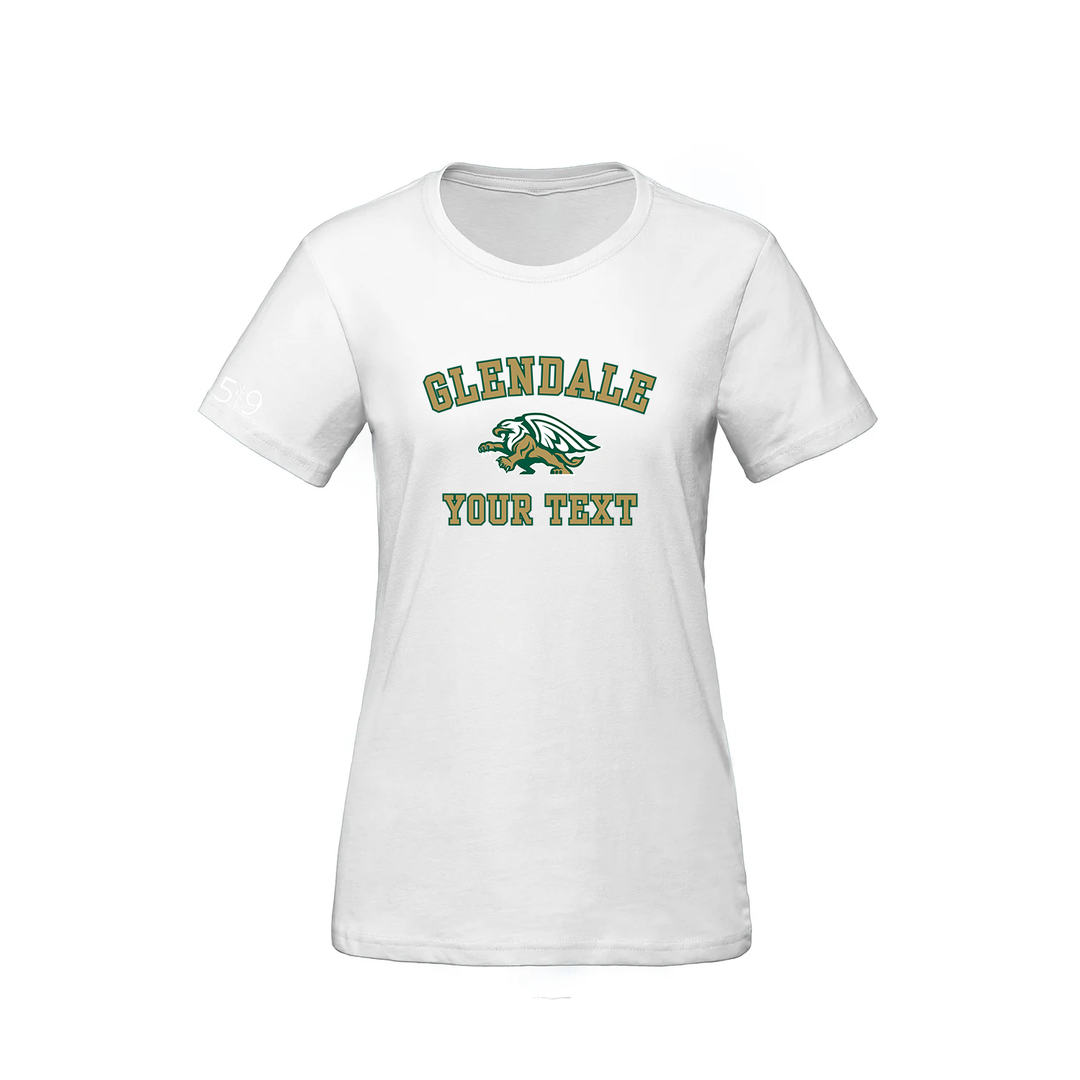GLENDALE  CUSTOMIZABLE TEE (WOMENS)