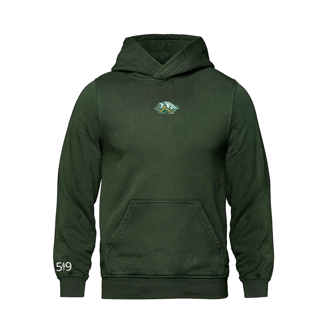GLENDALE EMBROIDERED RETRO HOODIE (UNISEX)