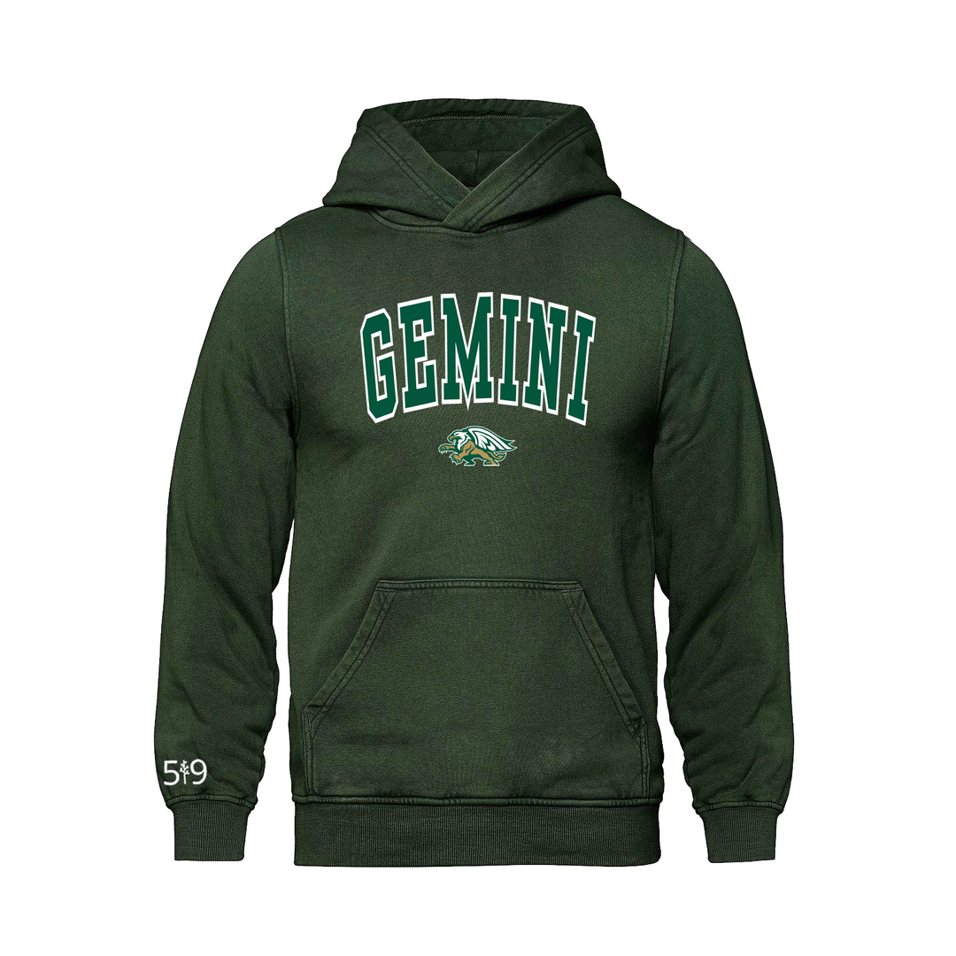 GEMINI VARSITY RETRO HOODIE (UNISEX)