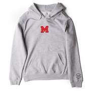 MEDWAY COWBOYS EMBROIDERED "M" HOODIE (UNISEX)