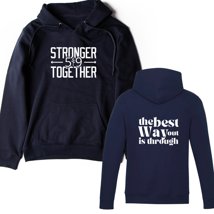 519 X STRONGER TOGETHER BEST WAY IS THROUGH HOODIE (UNISEX)