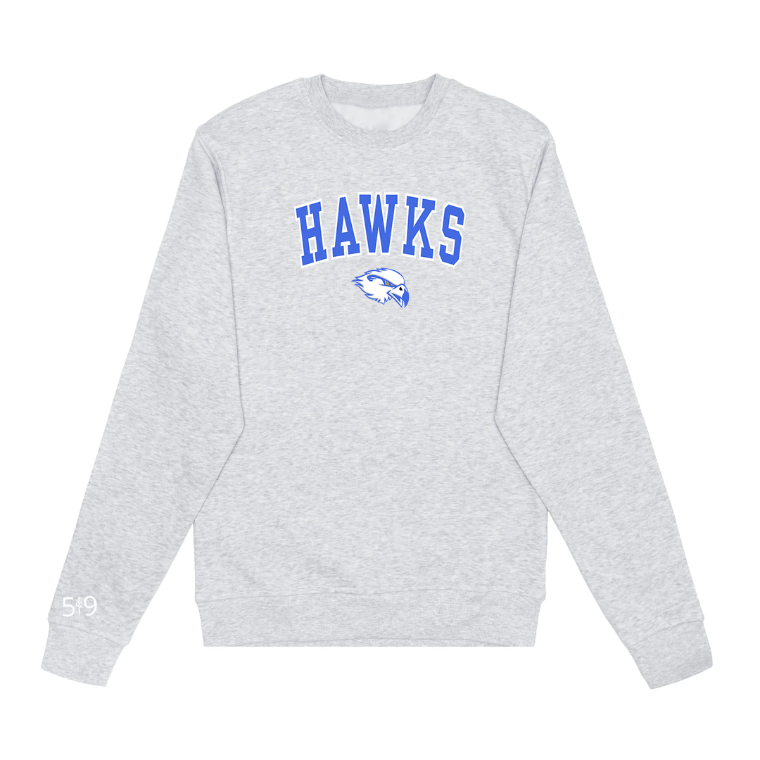 HILLCREST HAWKS VARSITY CREW (UNISEX)