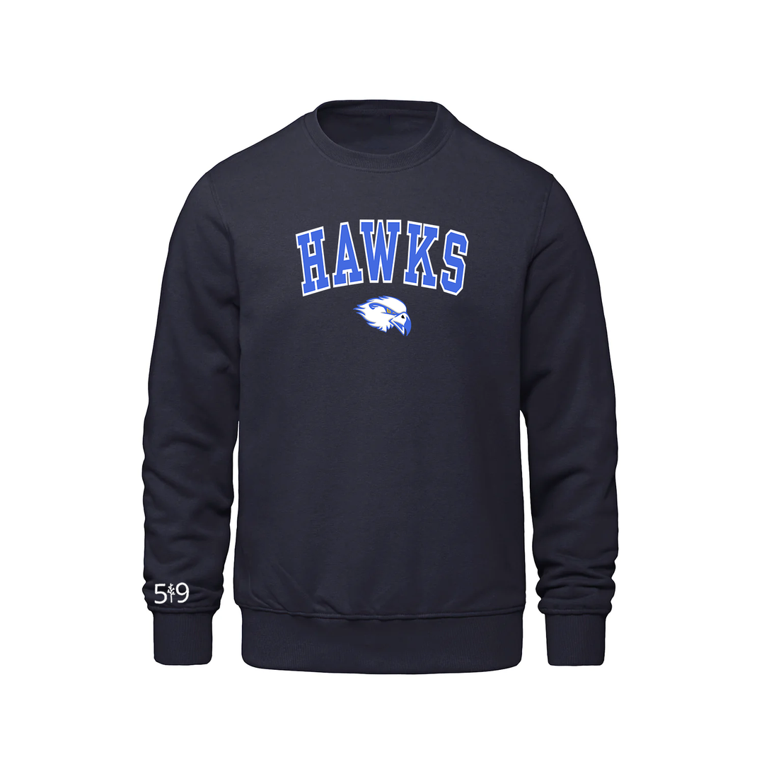 HILLCREST HAWKS VARSITY CREW (UNISEX)