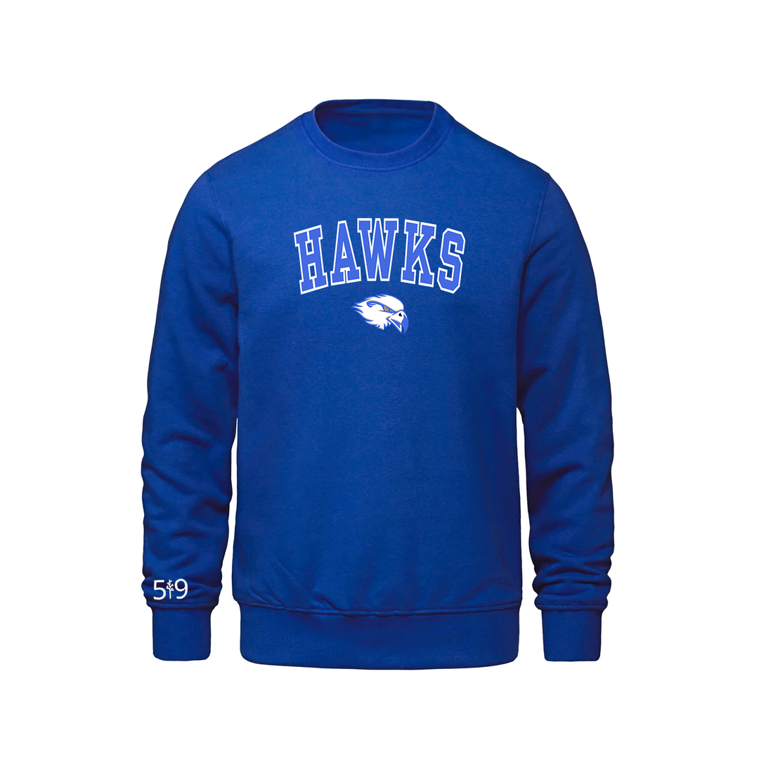 HILLCREST HAWKS VARSITY CREW (UNISEX)