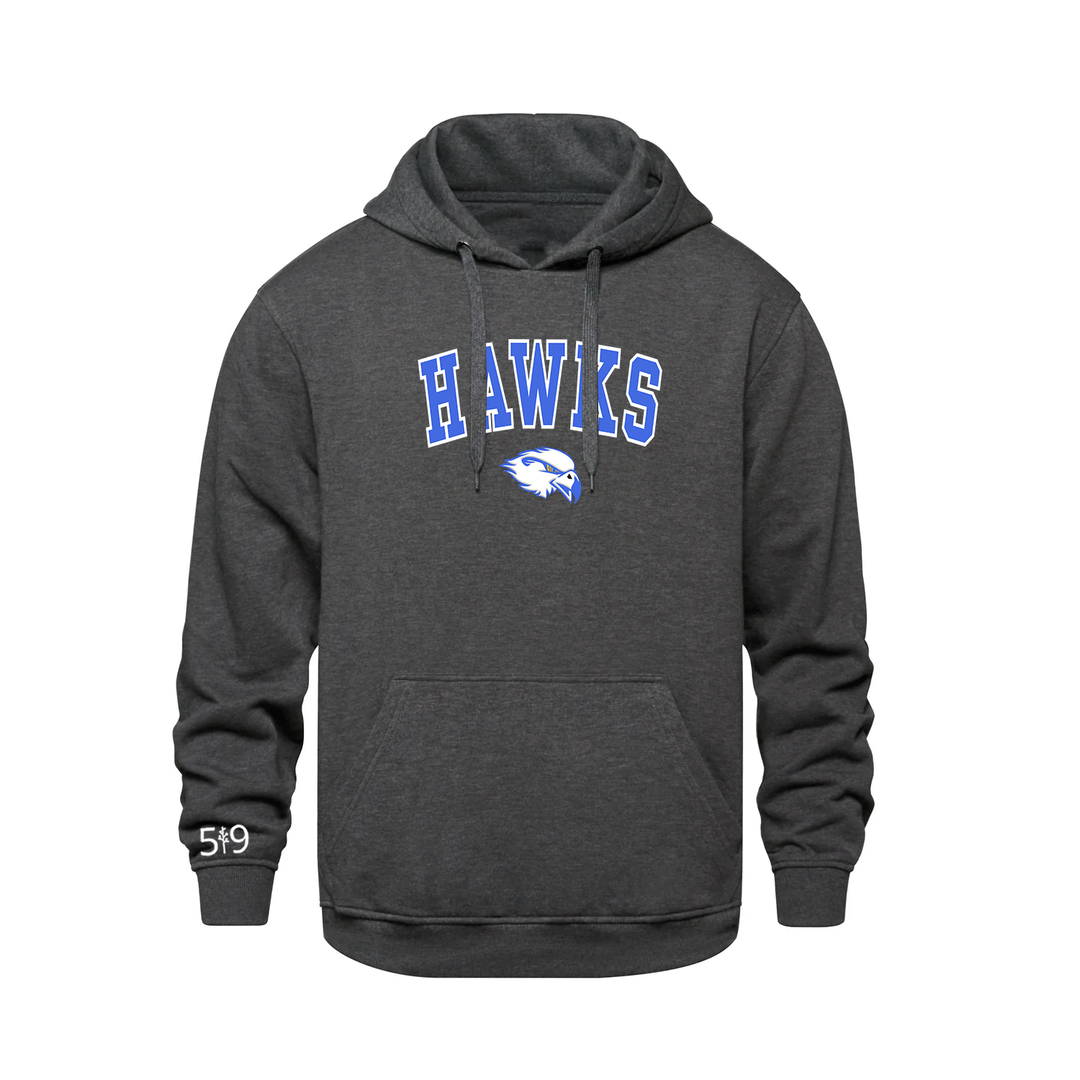 HILLCREST HAWKS VARSITY HOODIE (UNISEX)