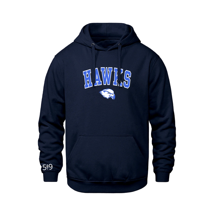 HILLCREST HAWKS VARSITY HOODIE (UNISEX)