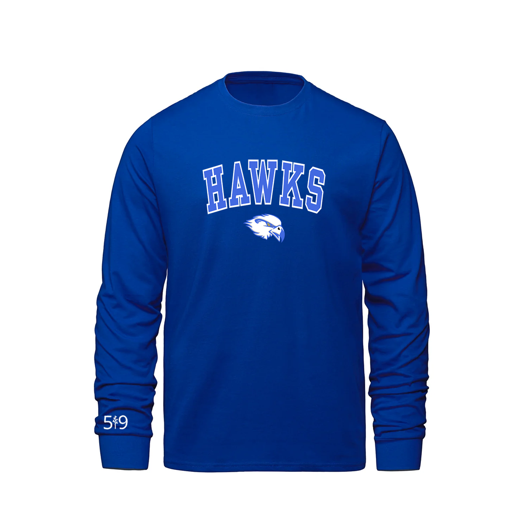 HILLCREST HAWKS VARSITY LONG SLEEVE (MENS)