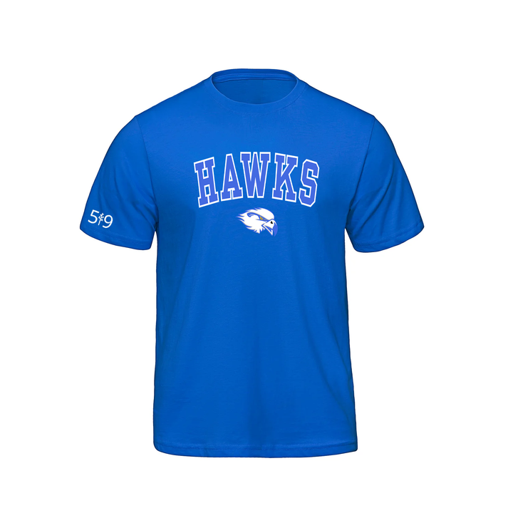 HILLCREST HAWKS VARSITY TEE (MENS)