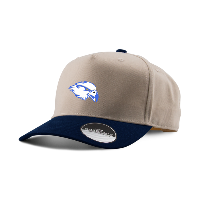HILLCREST EMBROIDERED TWO-TONE PANEL CAP