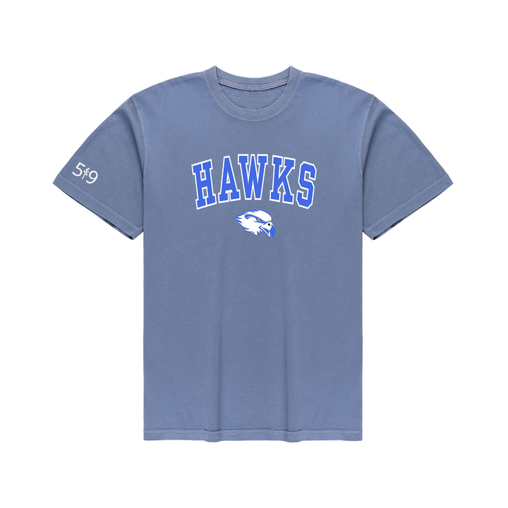 HILLCREST HAWKS VARSITY VINTAGE TEE (UNISEX)