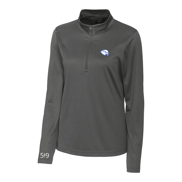 HILLCREST EMBROIDERED ATHLETIC 1/4 ZIP (WOMENS)