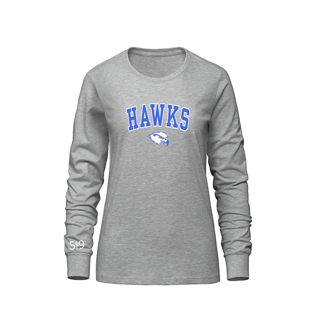 HILLCREST HAWKS VARSITY LONG SLEEVE (WOMENS)