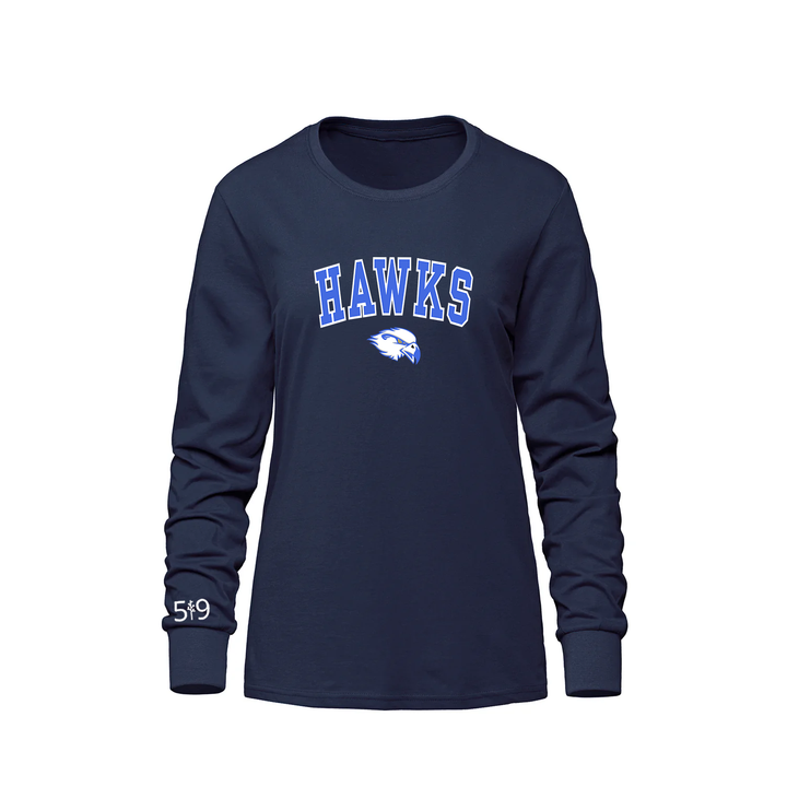 HILLCREST HAWKS VARSITY LONG SLEEVE (WOMENS)