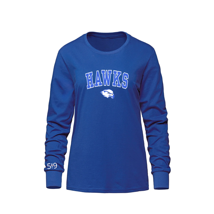HILLCREST HAWKS VARSITY LONG SLEEVE (WOMENS)