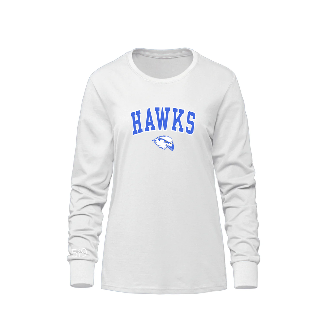 HILLCREST HAWKS VARSITY LONG SLEEVE (WOMENS)