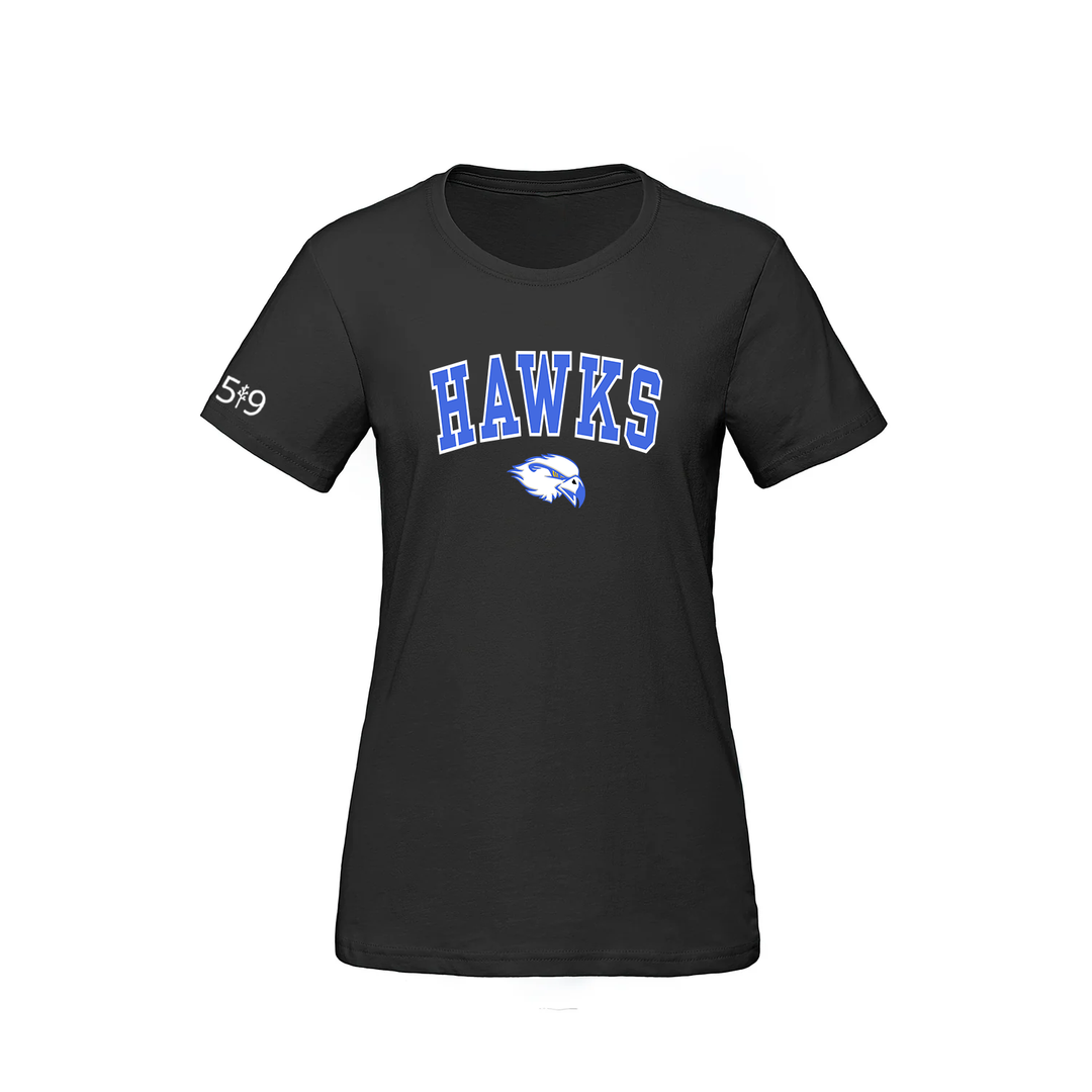 HILLCREST HAWKS VARSITY TEE (WOMENS)