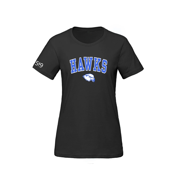 HILLCREST HAWKS VARSITY TEE (WOMENS)