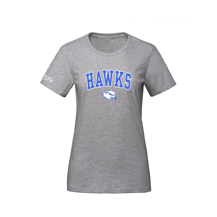 HILLCREST HAWKS VARSITY TEE (WOMENS)