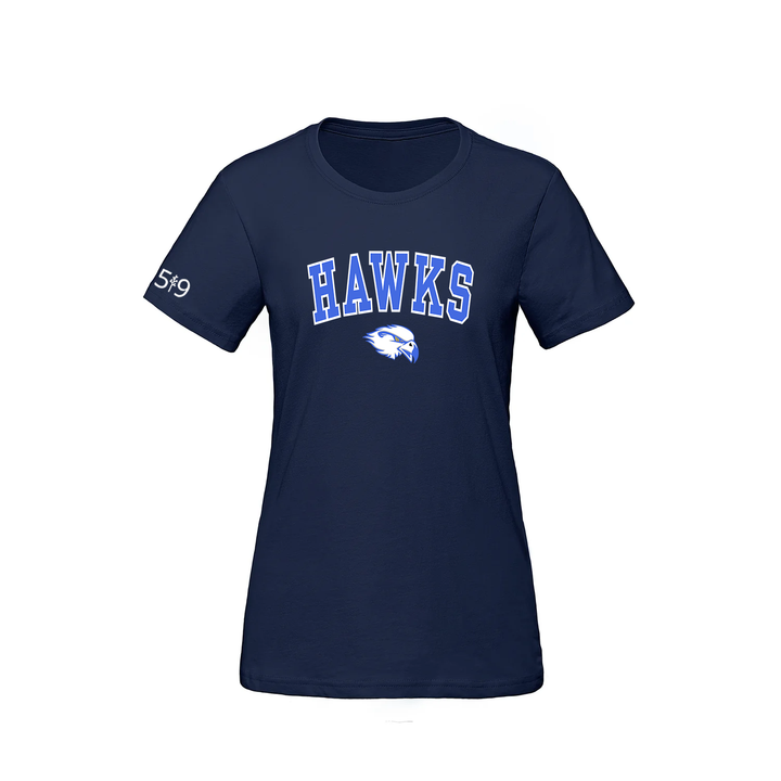 HILLCREST HAWKS VARSITY TEE (WOMENS)