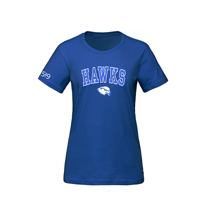 HILLCREST HAWKS VARSITY TEE (WOMENS)