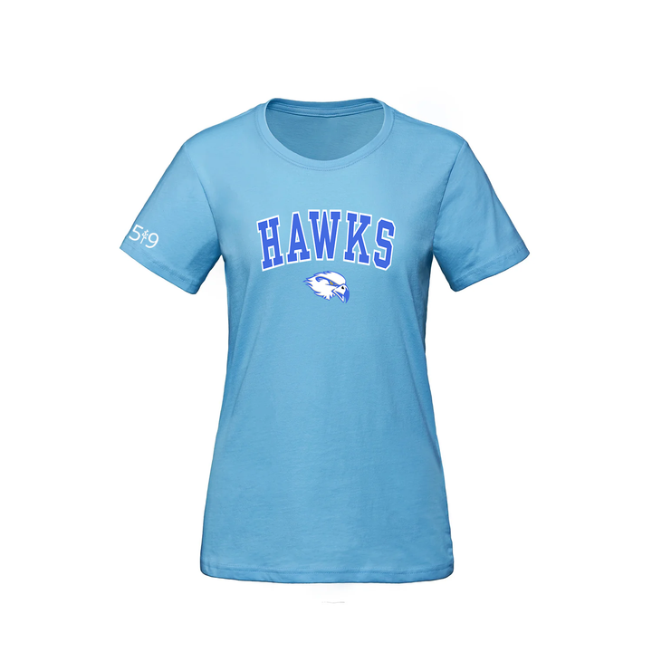 HILLCREST HAWKS VARSITY TEE (WOMENS)