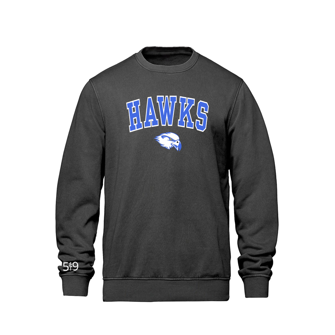 HILLCREST HAWKS VARSITY RETRO CREW (UNISEX)