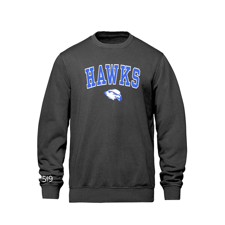 HILLCREST HAWKS VARSITY RETRO CREW (UNISEX)
