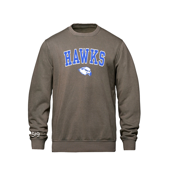 HILLCREST HAWKS VARSITY RETRO CREW (UNISEX)