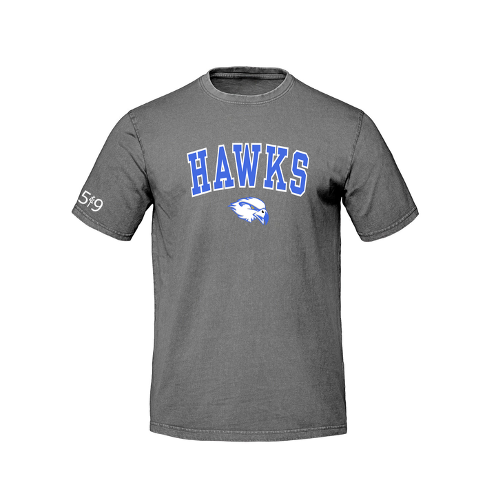 HILLCREST HAWKS VARSITY RETRO TEE (UNISEX)