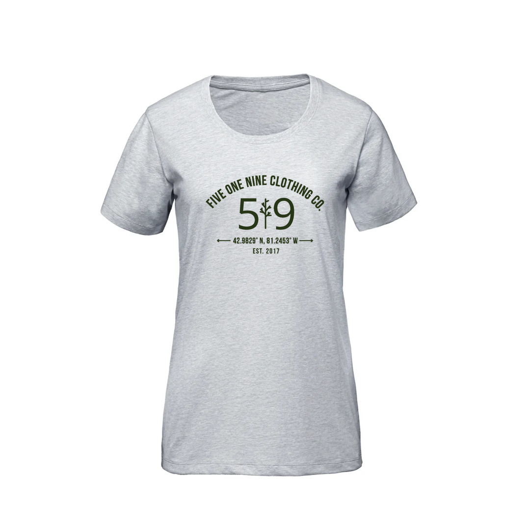 HEART OF THE 519 PREMIUM TEE (WOMENS)