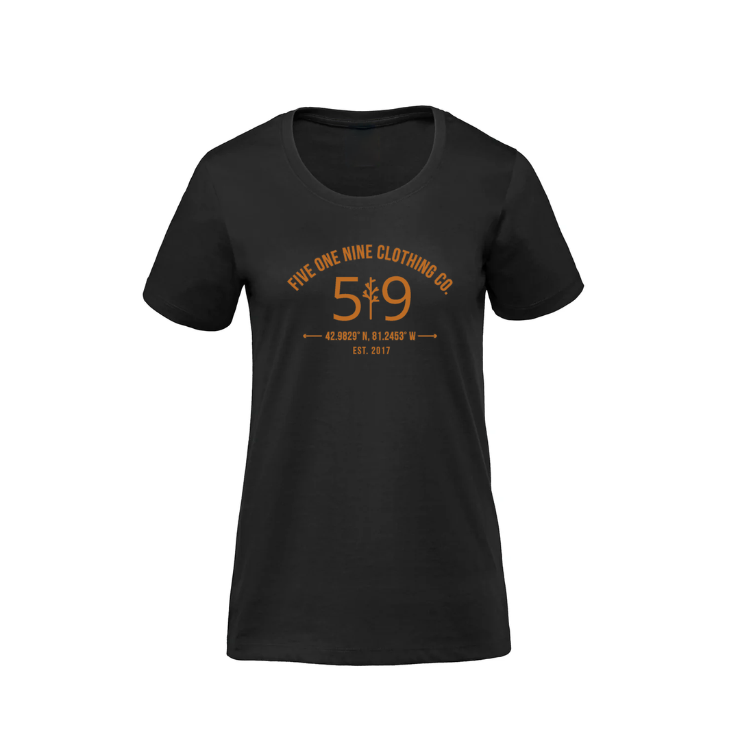 HEART OF THE 519 PREMIUM TEE (WOMENS)