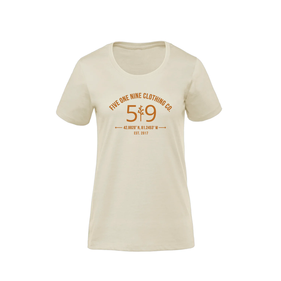 HEART OF THE 519 PREMIUM TEE (WOMENS)
