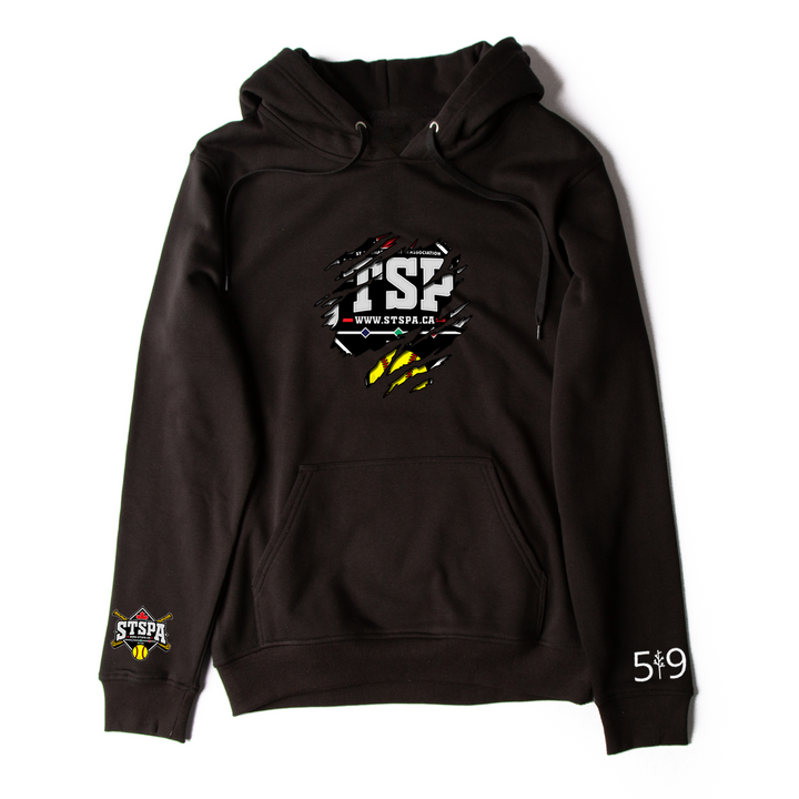 ST. THOMAS SLO PITCH DISTRESSED HOODIE (UNISEX)