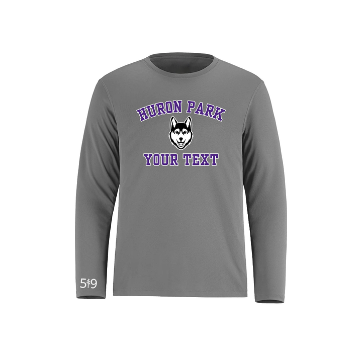 HURON PARK CUSTOMIZABLE ATHLETIC LONG SLEEVE (UNISEX)