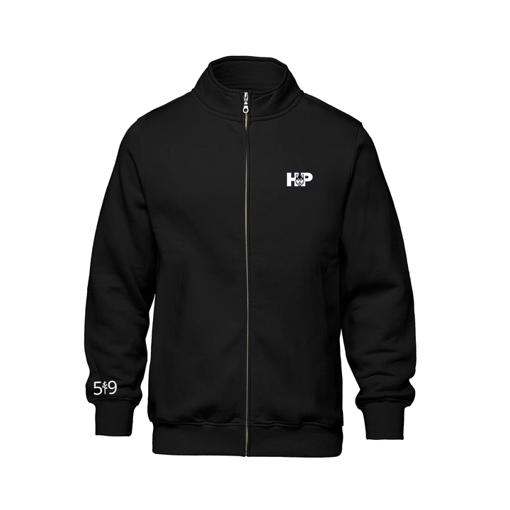 HURON PARK EMBROIDERED ZIP-UP SWEATER (UNISEX)