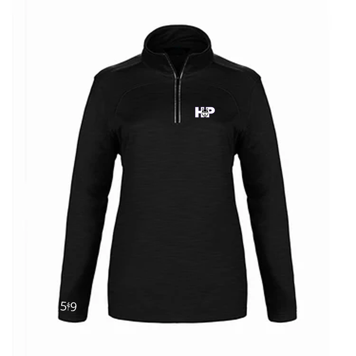HURON PARK EMBROIDERED PREMIUM ATHLETIC 1/4 ZIP (WOMENS)