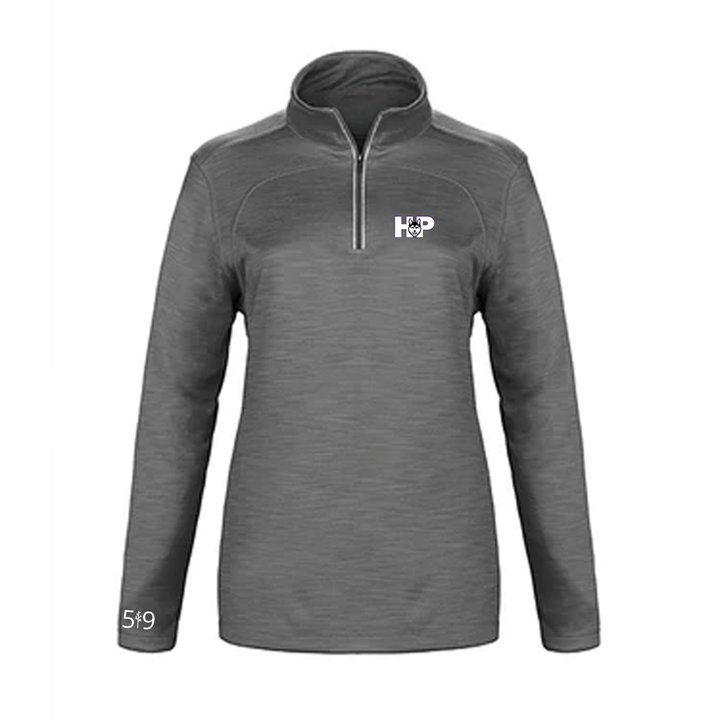 HURON PARK EMBROIDERED PREMIUM ATHLETIC 1/4 ZIP (WOMENS)