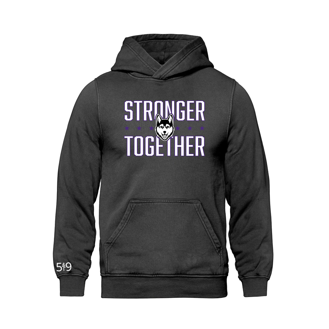 HURON PARK STRONGER TOGETHER RETRO HOODIE (UNISEX)