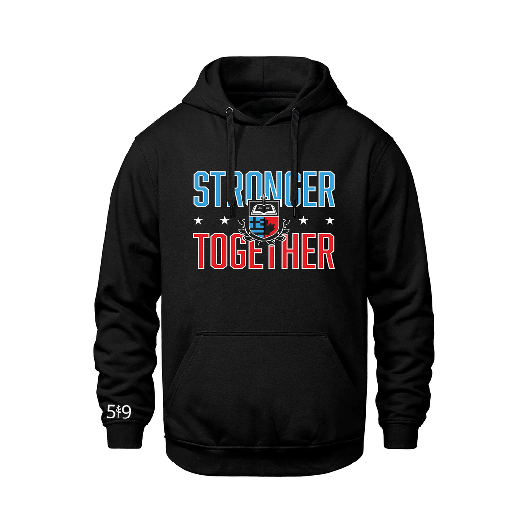 HOLY TRINITY STRONGER TOGETHER HOODIE (UNSEX)