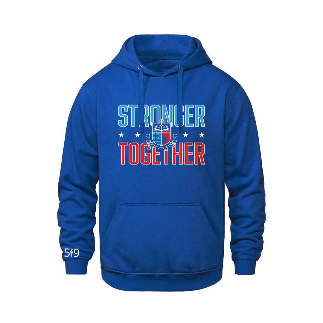 HOLY TRINITY STRONGER TOGETHER HOODIE (UNSEX)