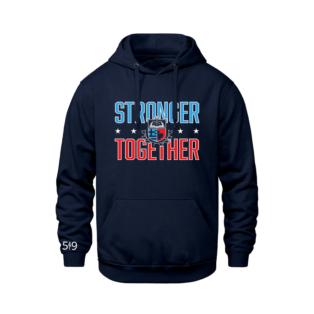 HOLY TRINITY STRONGER TOGETHER HOODIE (UNSEX)